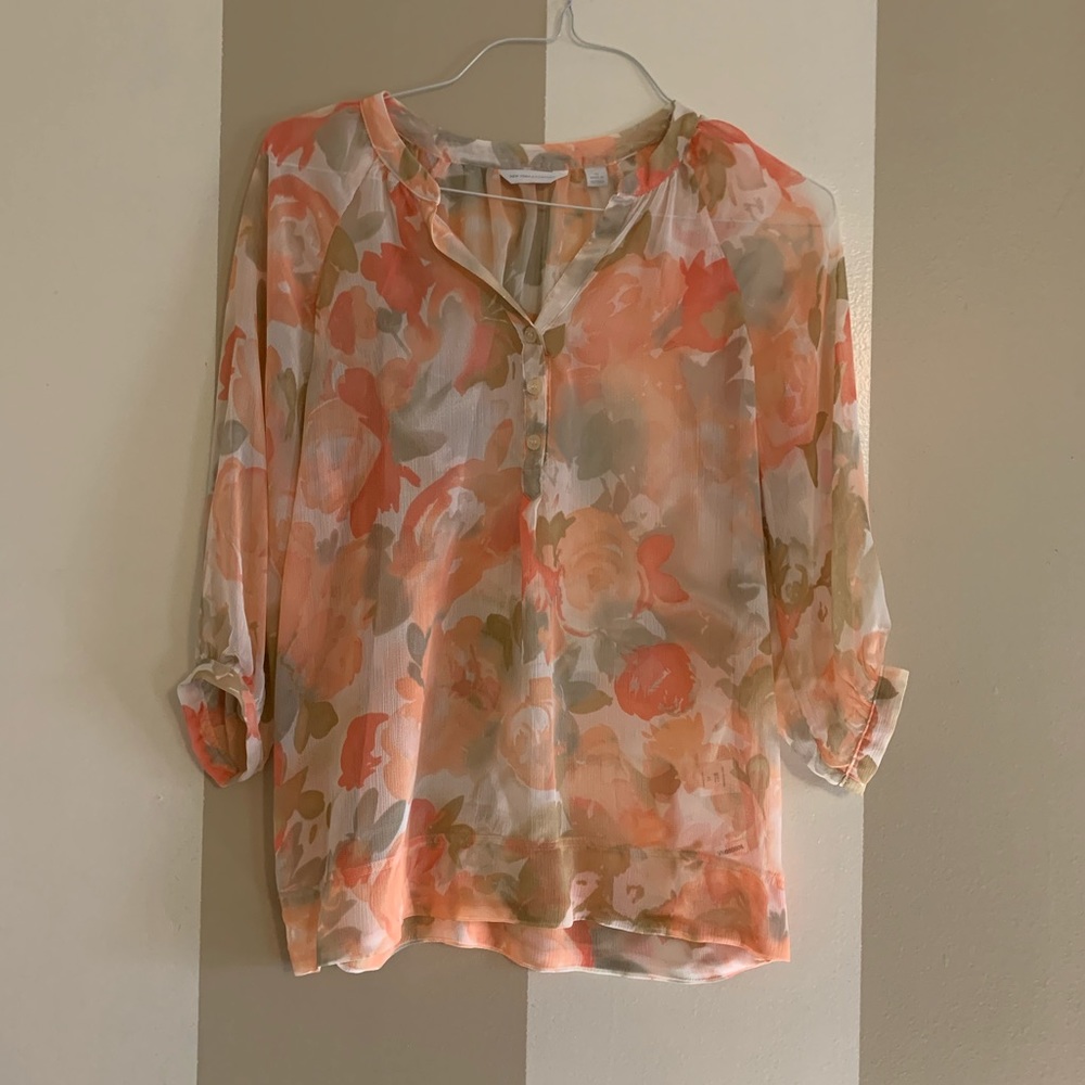 Floral blouse from New York & Company